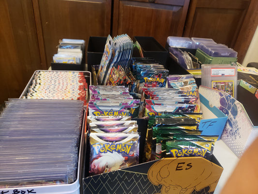 Booster Packs of Pokémon cards! Opened LIVE on YouTube stream!